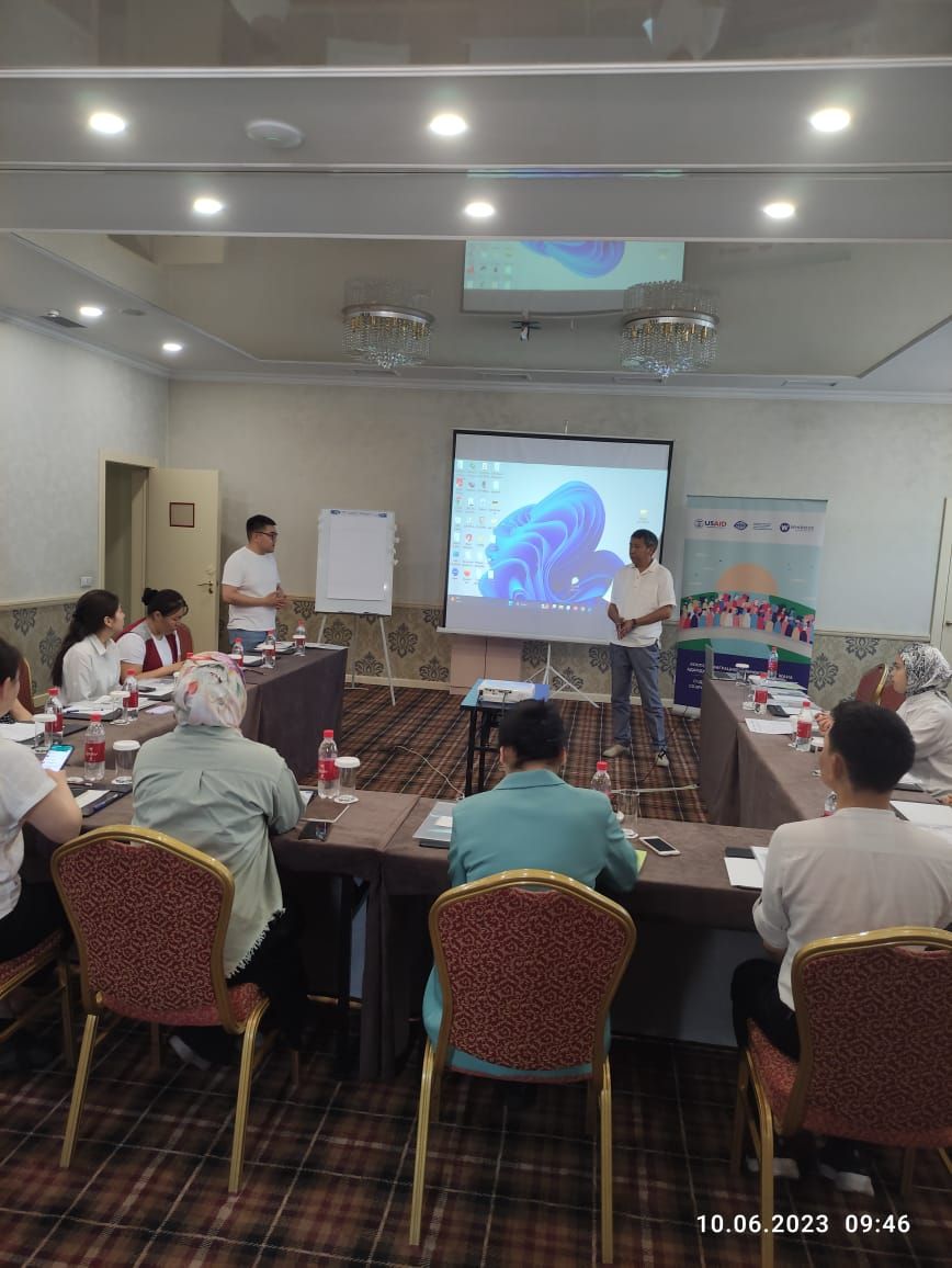 Тренинг по предотвращению торговли людьми для сотрудников City Hotel Bishkek